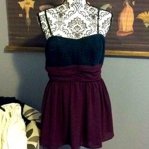 Anthropologie Maeve babydoll peplum flowing top 12